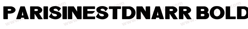 parisinestdnarr bold字体转换